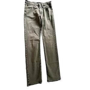 Lucky Brand  30X32 121 slim straight black jeans